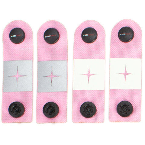 BLACKSIRIUS Tactical Click Ausrüstungsreflektoren rosa