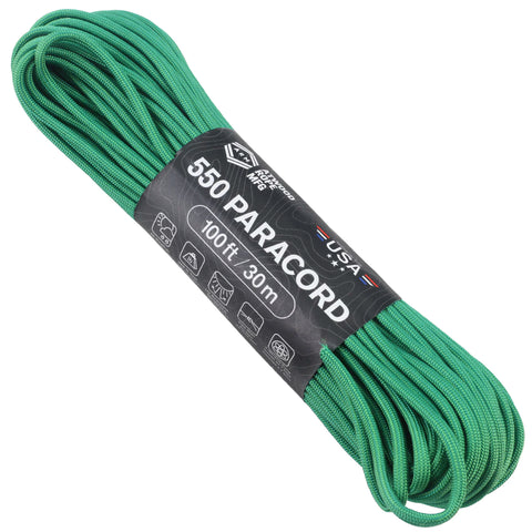 Atwood Rope Paracord 550 Typ III Seil 30m green