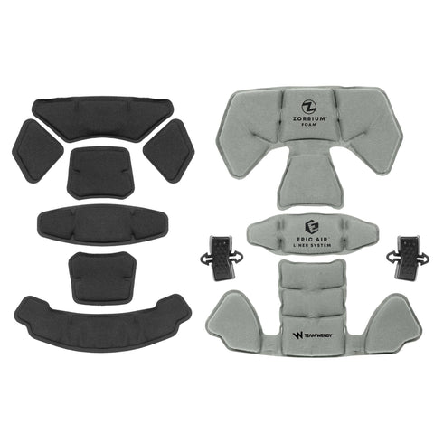 Team Wendy EPIC Air Combat Helmet Liner System  foliage green