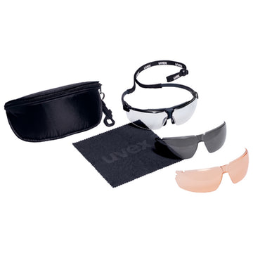 uvex i-3 Tactical Schutzbrillen Set