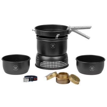 Trangia Sturmkocher Klein 37-5 UL/BL Non-Stick Black Edition