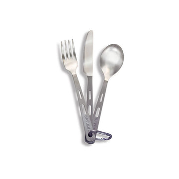 Optimus Titan Besteck-Set mit Karabiner