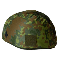 HCS Gunfighter helmet cover flecktarn