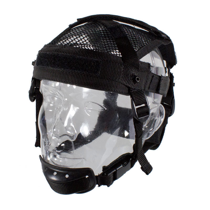 HCS Helmnetz für HCS Helme Schwarz