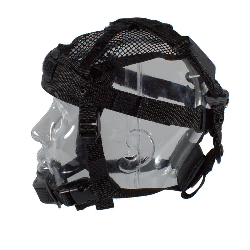 HCS Helmnetz für HCS Helme Schwarz
