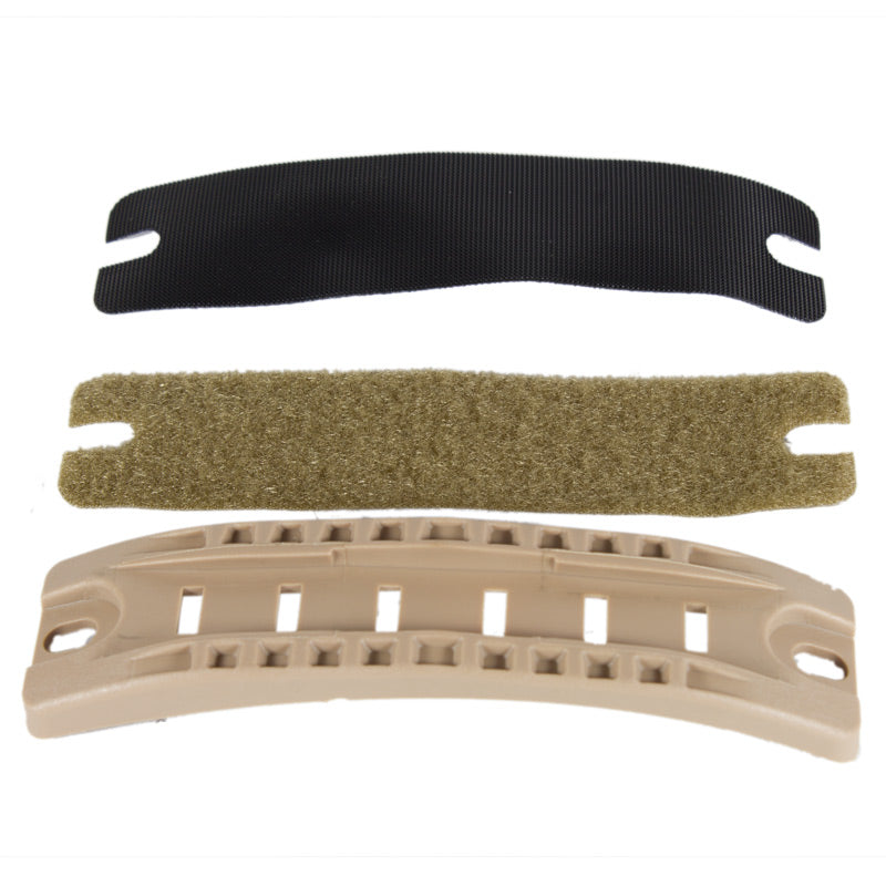 HCS Modular Rail Set Velcro Khaki