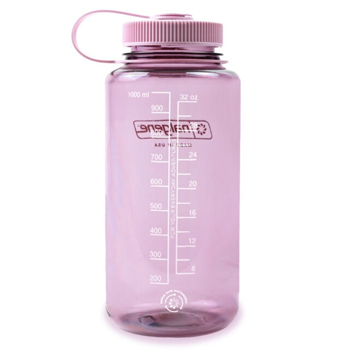 Nalgene Trinkflasche Weithals Sustain 1L cherry blossom