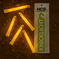HCS Leuchtstab Knicklicht 15 cm 12 Stunden gelb