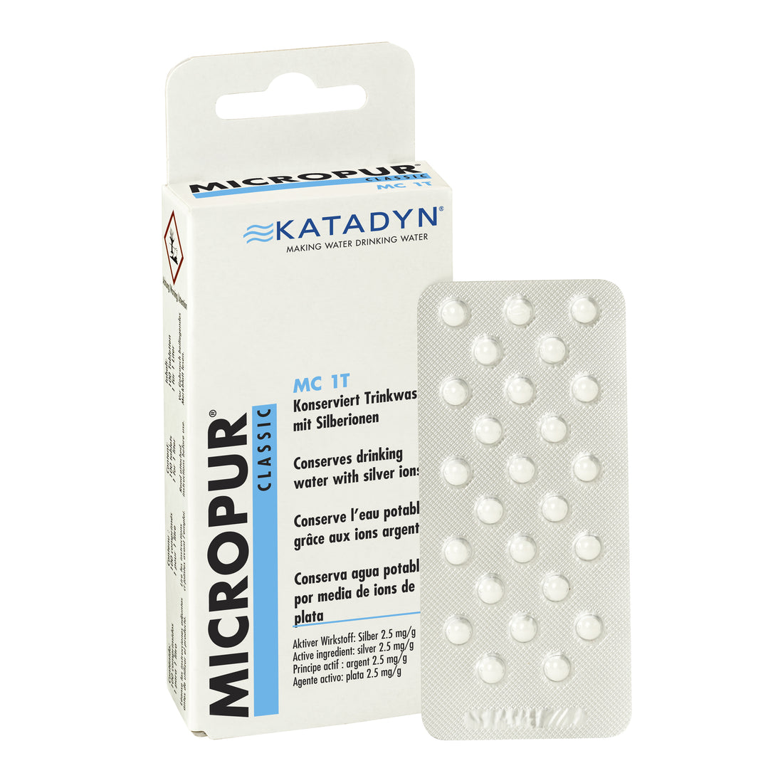 Katadyn Micropur Classic MC Wasserdesinfektion 50 Tabletten