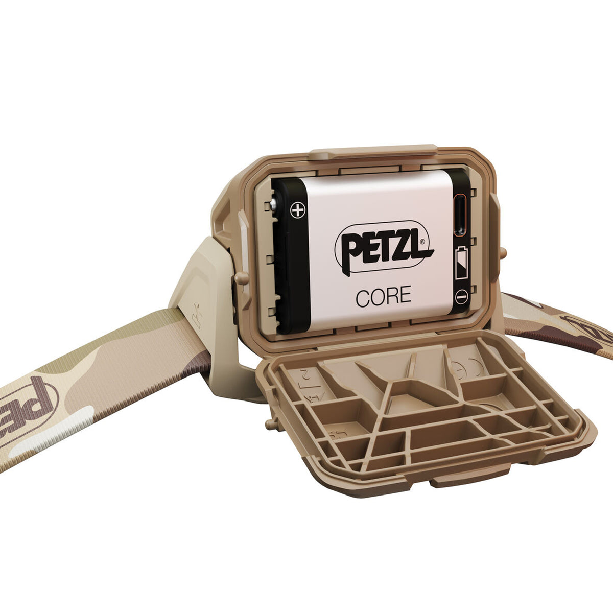 Petzl ARIA 1R RGB Stirnlampe 475 Lumen camo