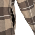 Vertx Lena Women's Stretch Flannel Shirt smoked tan plaid