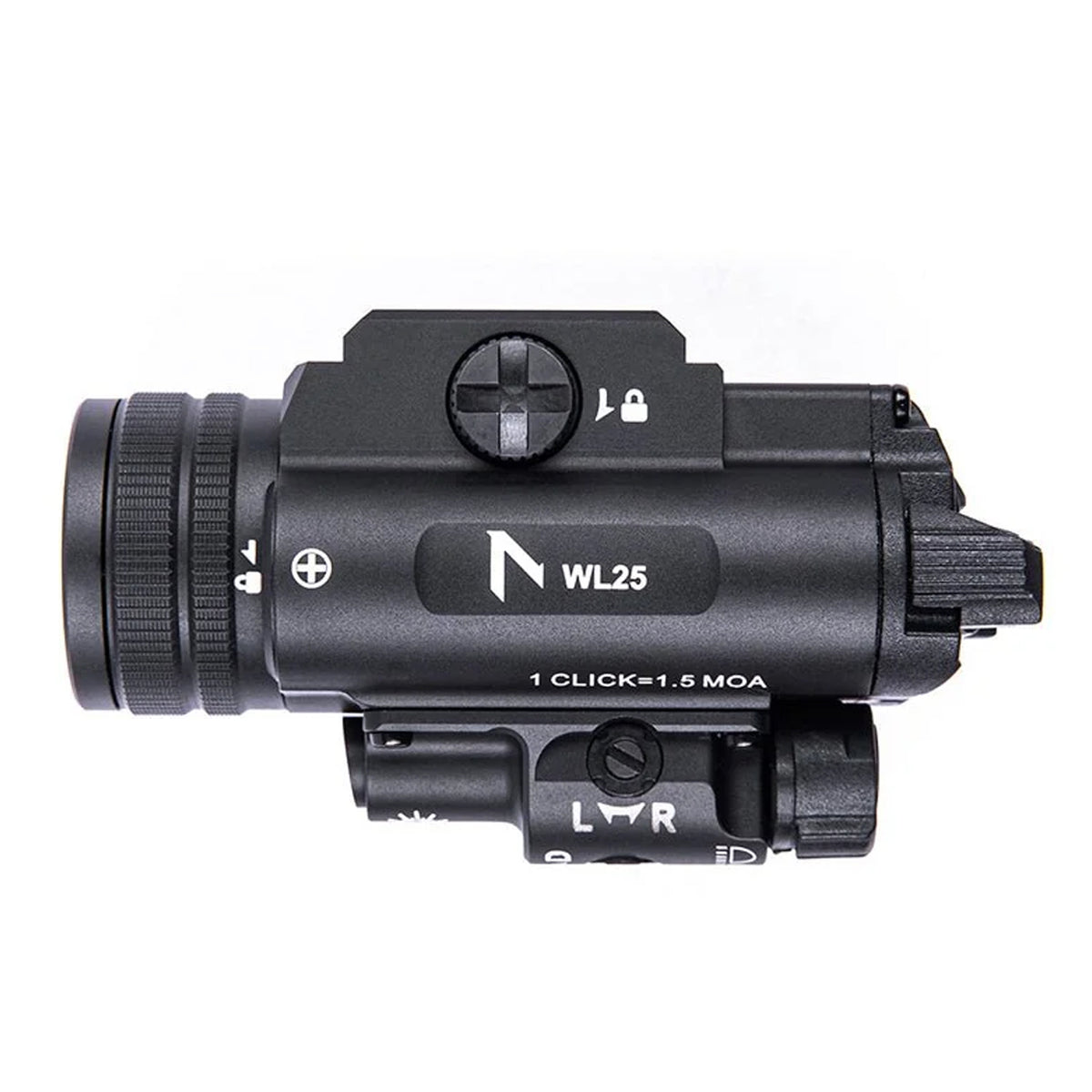 Nextorch WL25 Waffenlicht 1200 Lumen + Grün-Laser