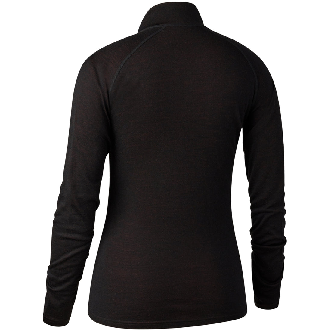 Deerhunter Lady Quinn Merino Unterhemd mit Zipper black oak