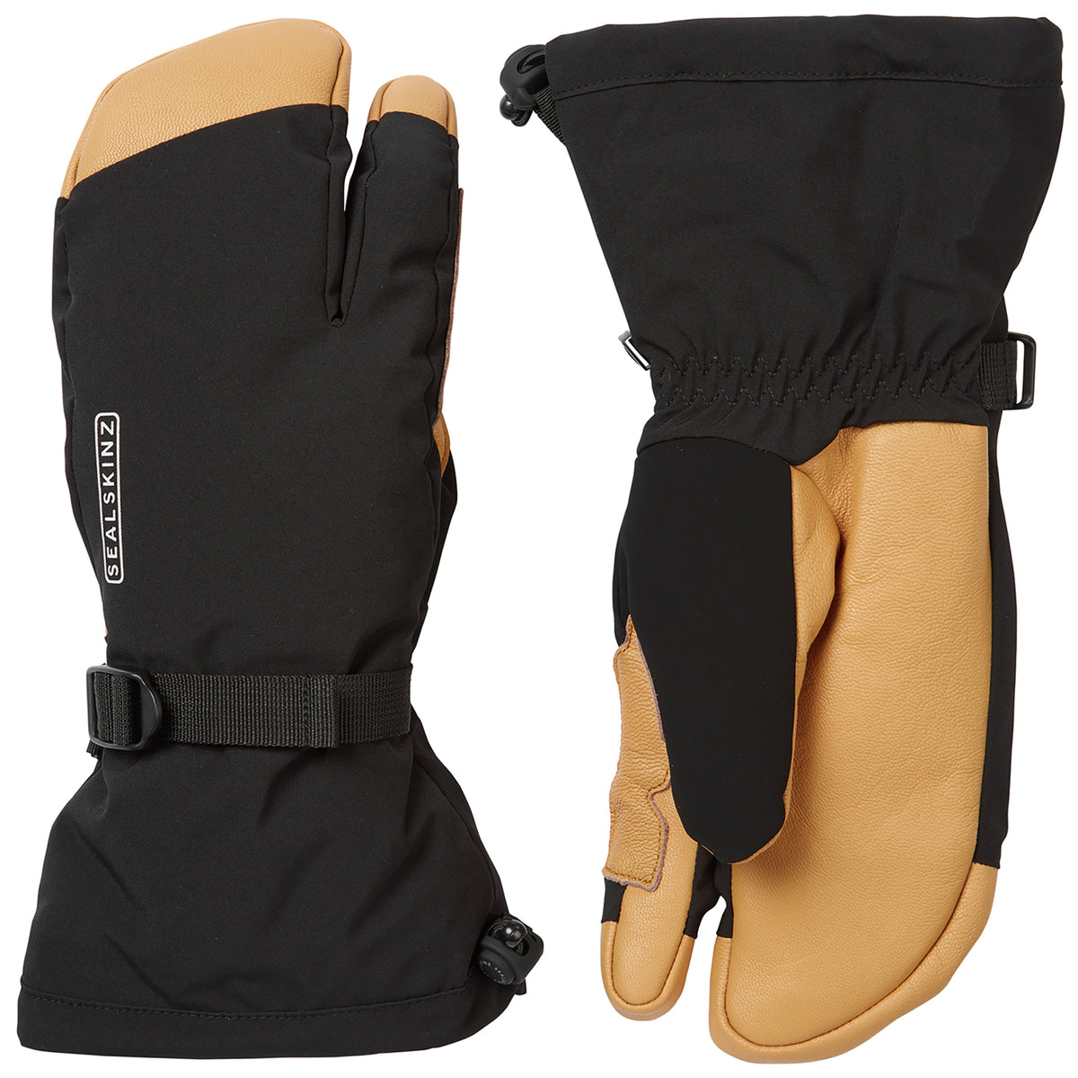 SealSkinz Congham Fäustlinge Wind- & Wasserdicht black