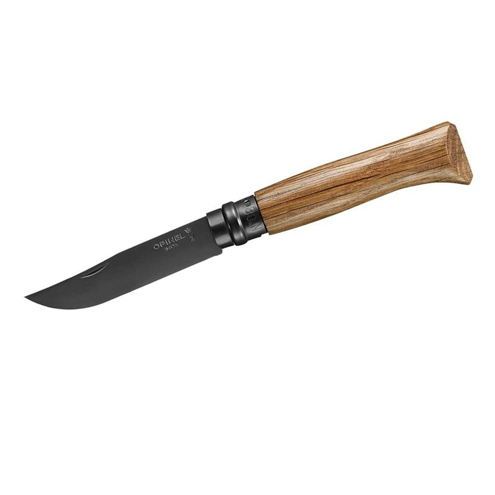 Opinel No.08 Taschenmesser Eichenholz black oak