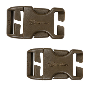 Berghaus Berg Buckle 25mm Reparaturschnalle (2 pcs) stone grey olive