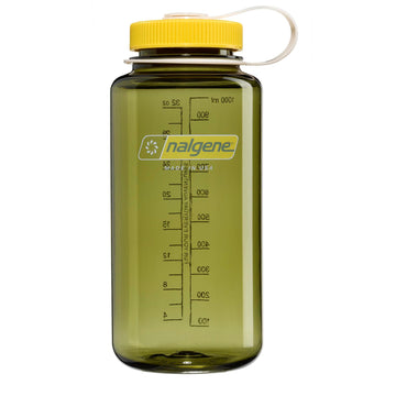 Nalgene Trinkflasche Weithals Sustain 1L oil green