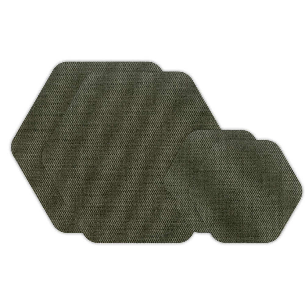 Gear Aid Tenacious Tape Hex Patches Reparatur Flicken (4 Stück) oliv