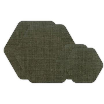Gear Aid Tenacious Tape Hex Patches Reparatur Flicken (4 Stück) oliv