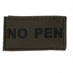 3D Rubberpatch NO PEN oliv