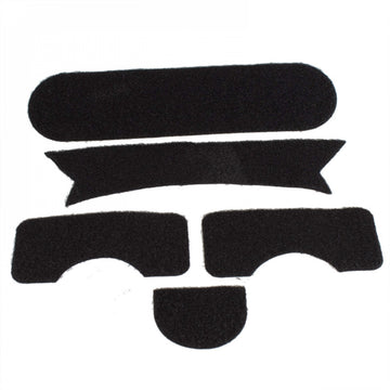 HCS Helmpatches schwarz