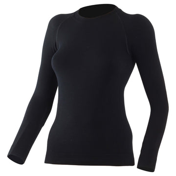 Lasting Merino Seamless WARA Shirt black 200g