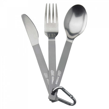 Esbit Titan Besteck-Set mit Karabiner