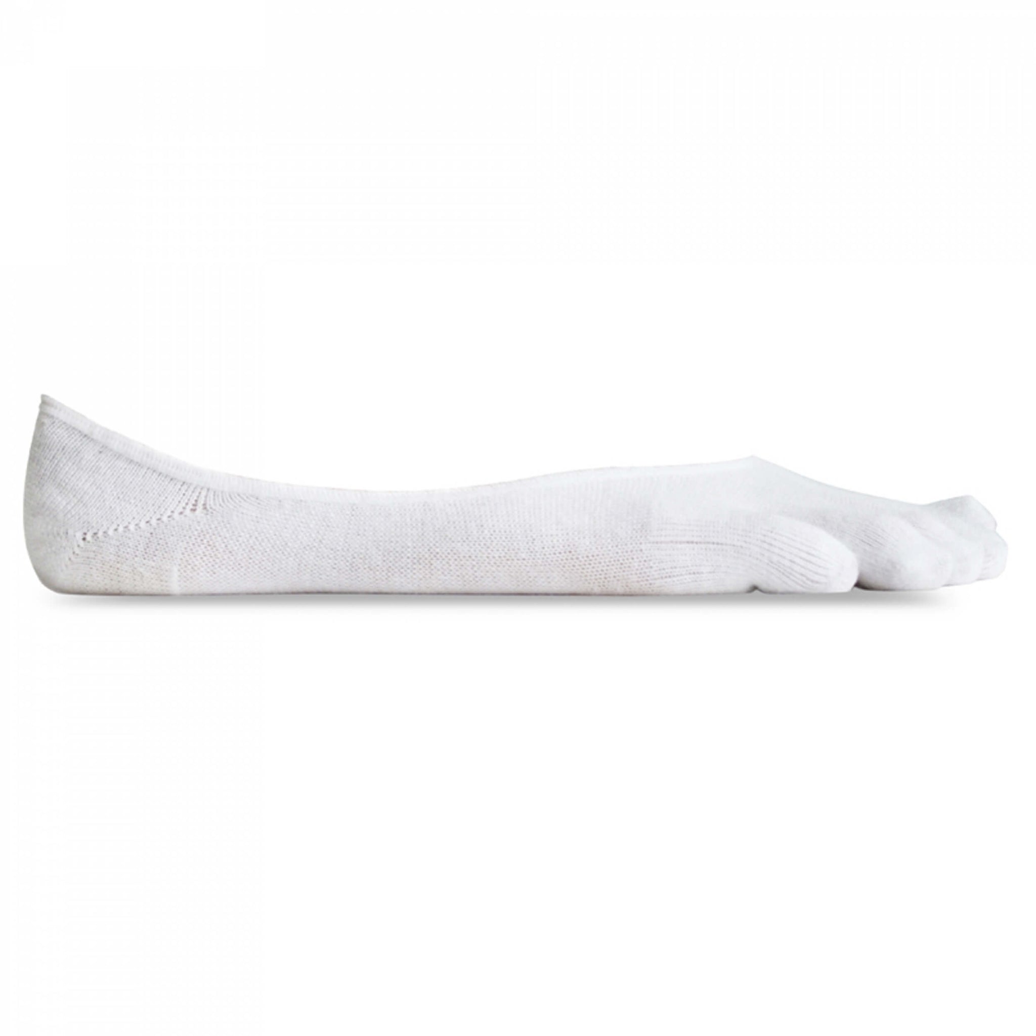 Vibram Ghost toe socks unisex white