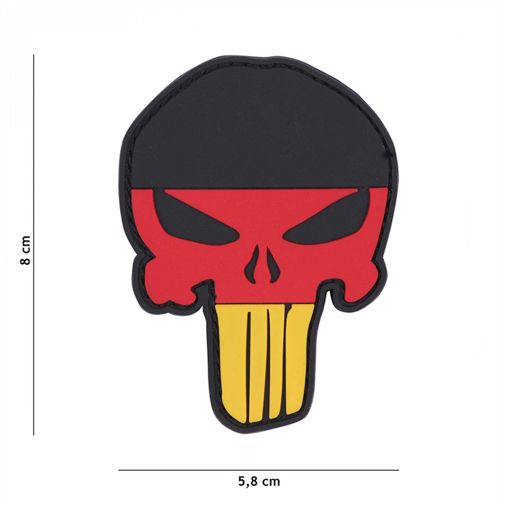 101 inc 3D Rubber Patch Punisher Germany