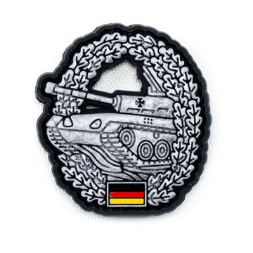 Y Patches 3D PVC Barettabzeichen Panzertruppe