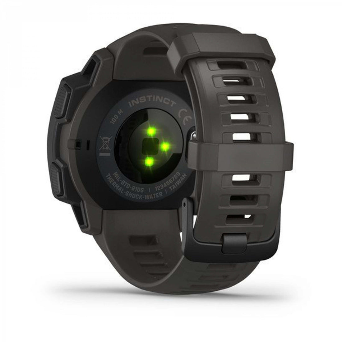 Garmin Instinct GPS-Smartwatch schiefergrau/schwarz