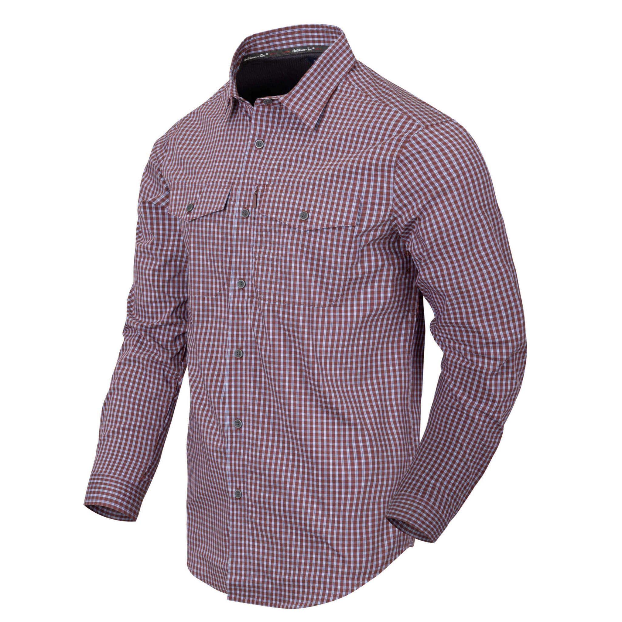 Helikon-Tex Covert Concealed Carry Shirt - Scarlet Flame Checkered