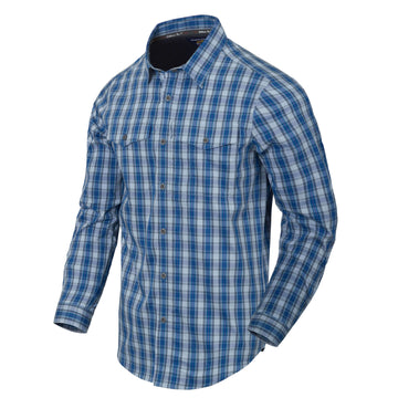 Helikon-Tex Covert Concealed Carry Shirt Ozark Blue Plaid