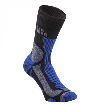 Hanwag Hike Merino Socke black/royal blue