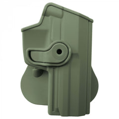IMI holster Z1140, H&K P8 holster for right-hand shooters olive