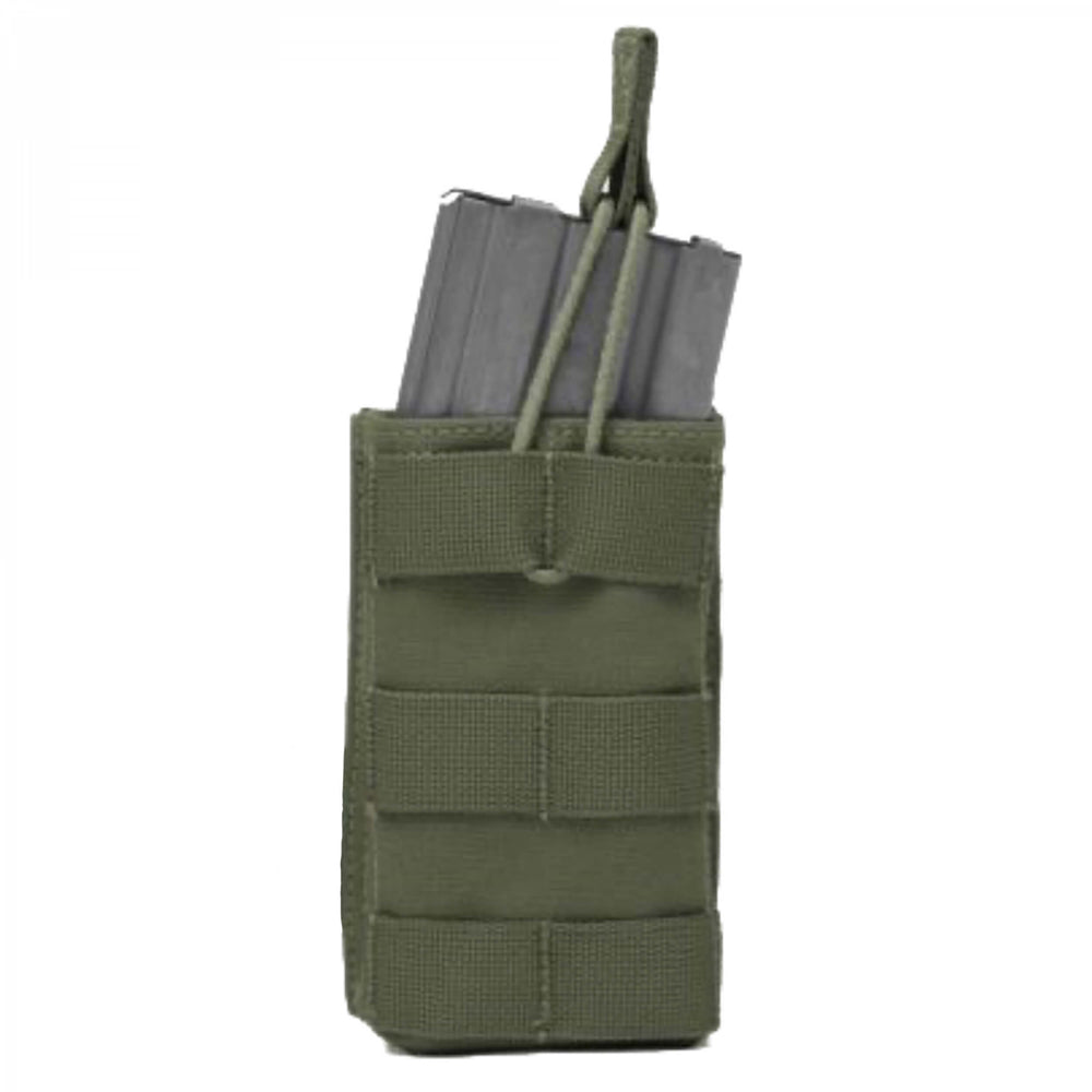 Warrior Single Open Mag Pouch M4/AR15 oliv