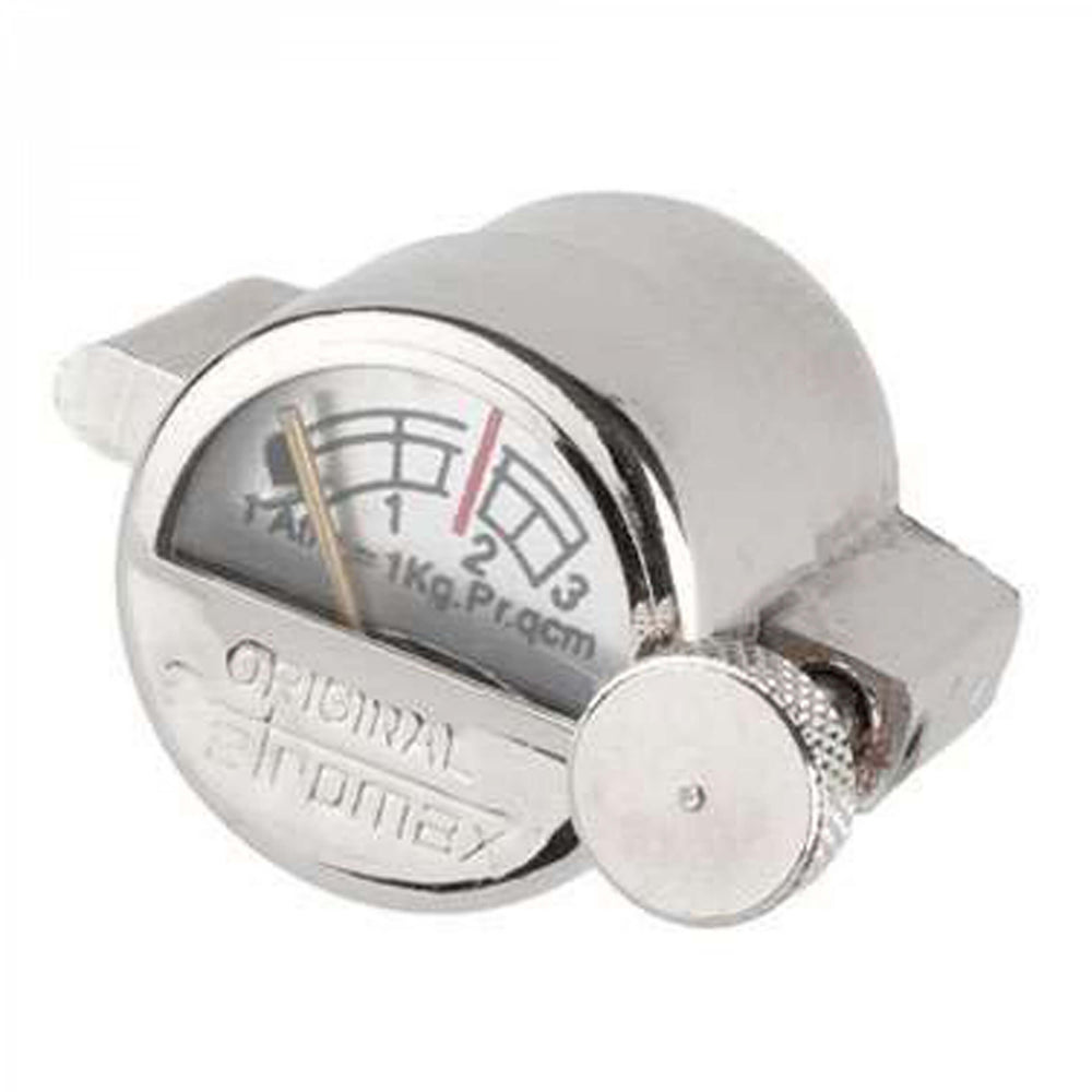 Petromax pressure gauge HK150/HK250/HK350/HK500 chrome