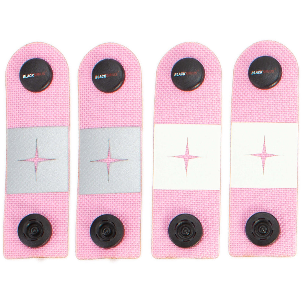 BLACKSIRIUS Tactical Click Gear Reflectors Pink