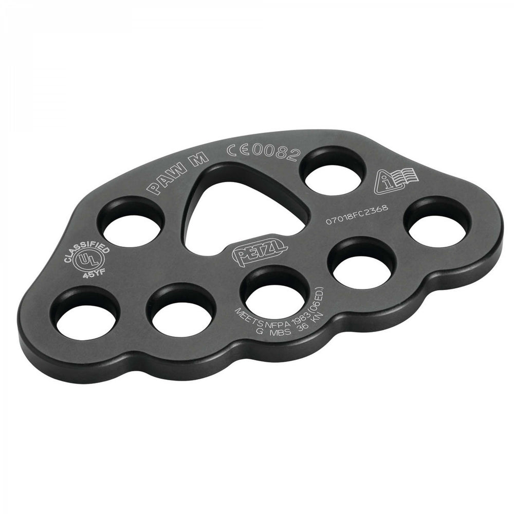 Petzl PAW Riggingplatte Medium black