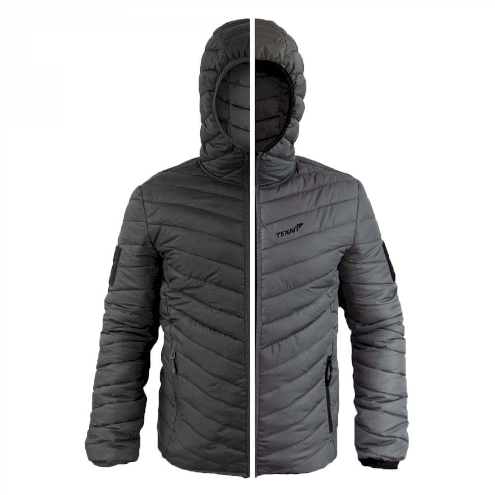 Texar Reverse thermal jacket black/grey