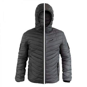 Texar Reverse Thermojacke black/grey