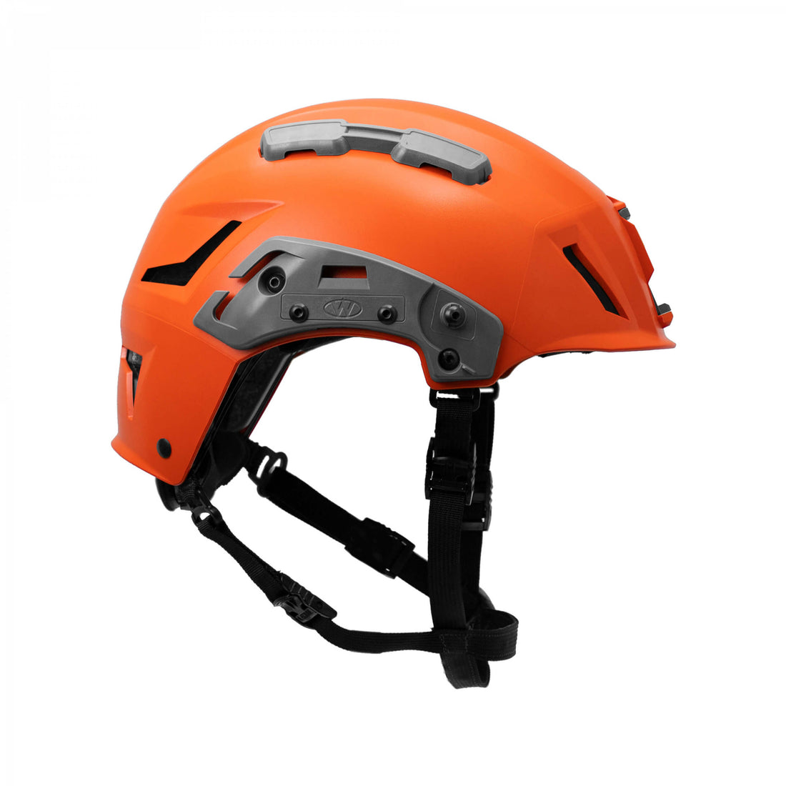 Team Wendy EXFIL SAR Tactical Helmet mit Rail orange mit Brillenhalterung