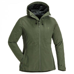 Pinewood Telluz rain jacket women moss green