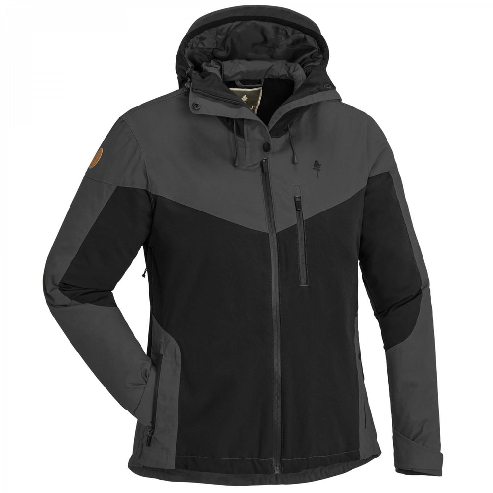 Pinewood Finnveden Hybrid Extreme women's jacket black/ d.anthracite