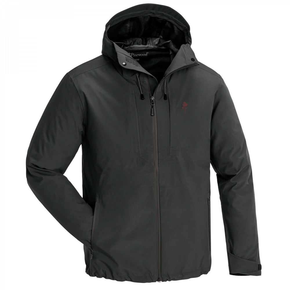 Pinewood Telluz rain jacket dark anthracite