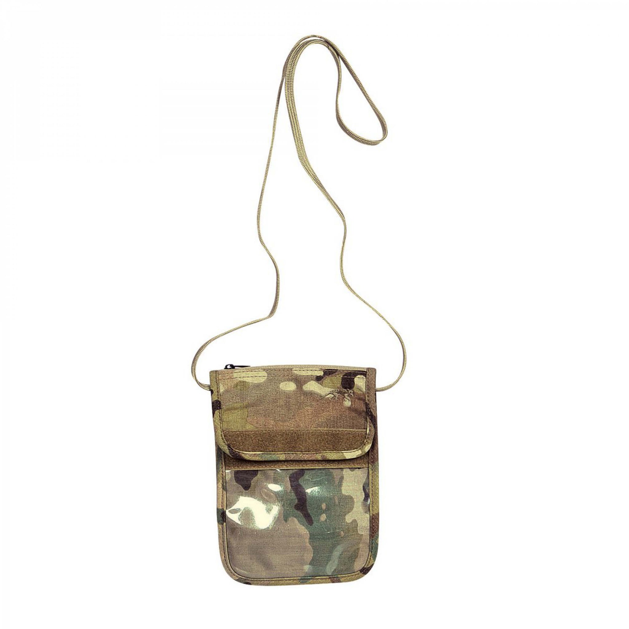 Tasmanian Tiger Neck Pouch Multicam