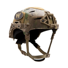 Team Wendy EXFIL Carbon Schutzhelm Multicam mit Rails 3.0