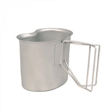 Mil-Tec US canteen cup stainless steel 0.7L