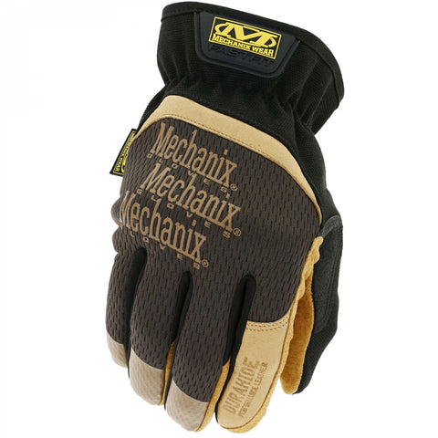 Mechanix DuraHide Leather FastFit Handschuh khaki