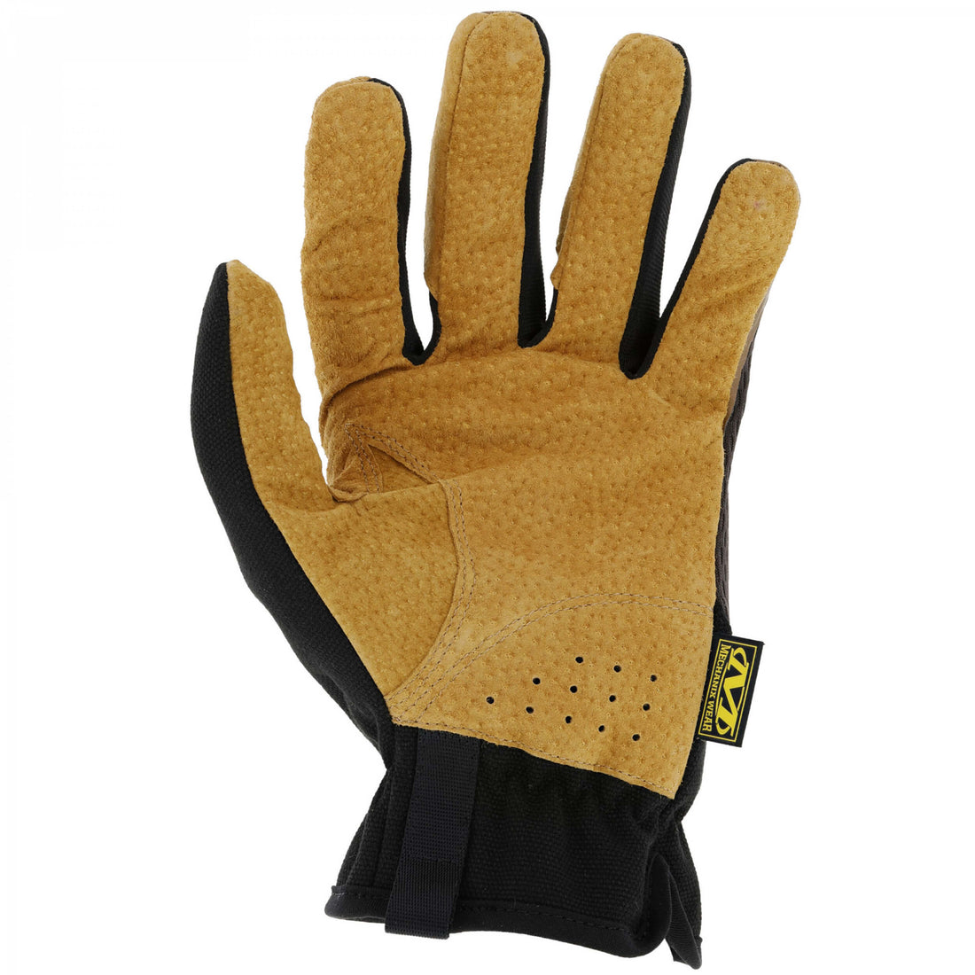 Mechanix DuraHide FastFit Leather Glove khaki